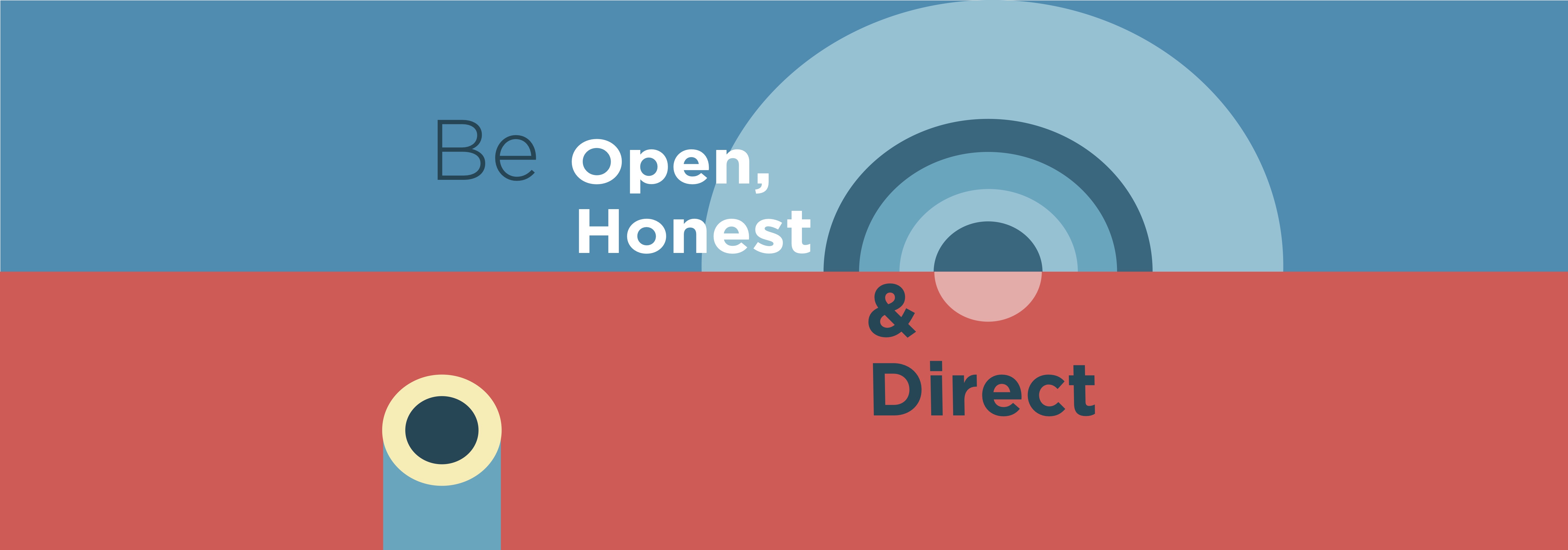 open honest and direct in speech or writing